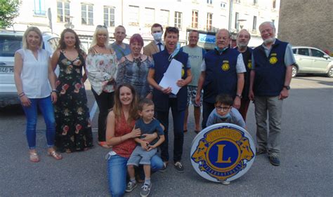 Saint Mihiel Le Lions club soutient les commerçants