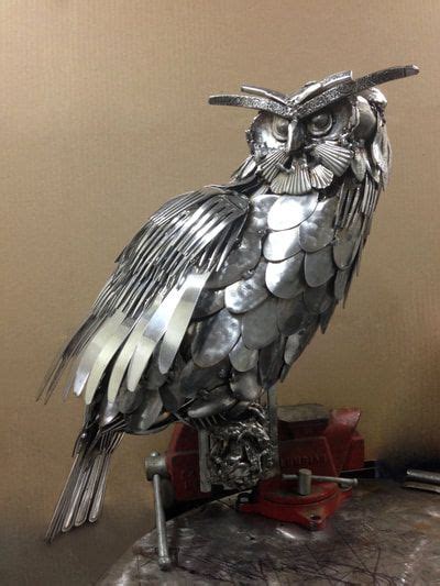 250 Owls Ideas In 2021 Metal Art Welding Art Scrap Metal Art