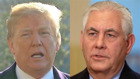 Trump Says Hes Weighed Firing Tillerson For Months — Which He Called