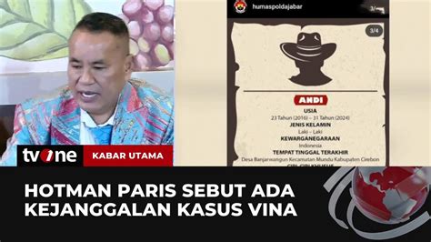 Hotman Paris Menduga Ada Keterlibatan Polisi Untuk Menyembunyikan