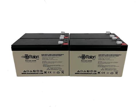 Apc Smart Ups Rt 1000va 230v Surt1000xli 12v 7 5ah Battery 4 Pack