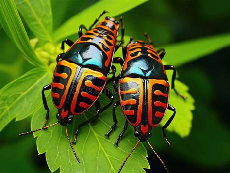 Shield Bugs Mating Stock Image Image Of Graphosoma 293375153