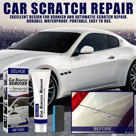 1Set Car Scratch Repair Tool Polishing Wax Anti Scratch Body Compound