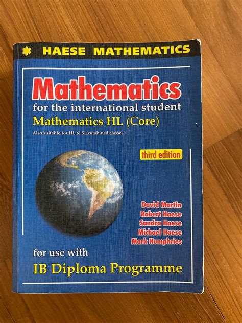 IB HL Mathematics Core Haese Mathematics Hobbies Toys Books