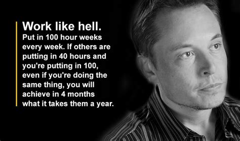 Hard Work Quotes Elon Musk Quetes Blog