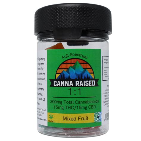 Cannaraised 11 Delta 9cbd Gummies 30mgpiece Canna Raised Cbd