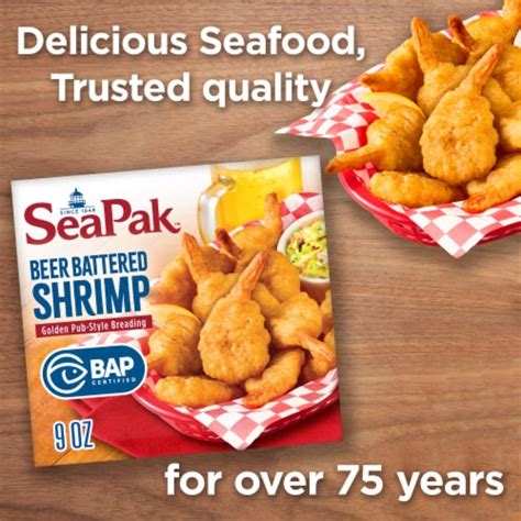 Seapak Beer Battered Shrimp 9 Oz Frys Food Stores