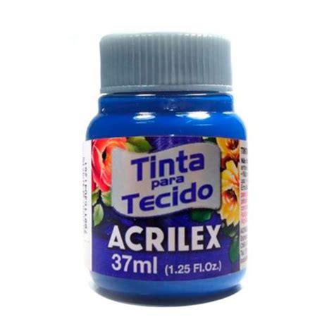 Tinta Para Tecido Acrilex Fosca Azul Turquesa 37ml Pintura Magazine