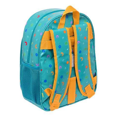 Mochila Infantil CoComelon Back To Class Azul Claro 26 X 34 X 11 Cm