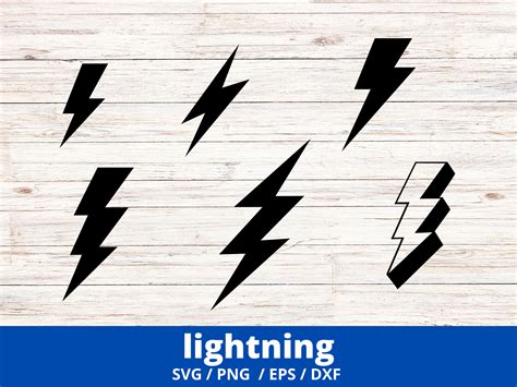 Lightning Svg Flash Svg Bundle Lightning Bolt Svg Vectorency Images