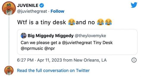 Juvenile: Tiny Desk Concert | Page 2 | O-T Lounge