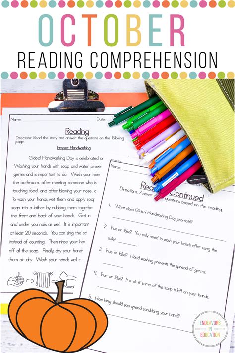 Your Students Will Enjoy These Reading Passages Themed For The Month Of