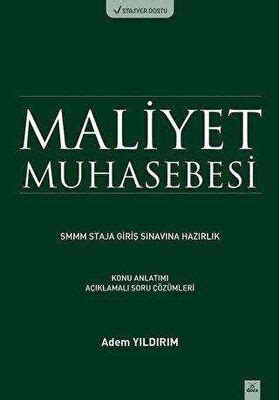 Maliyet Muhasebesi SMMM Staja Giriş Sınavına Hazırlık Bkmkitap