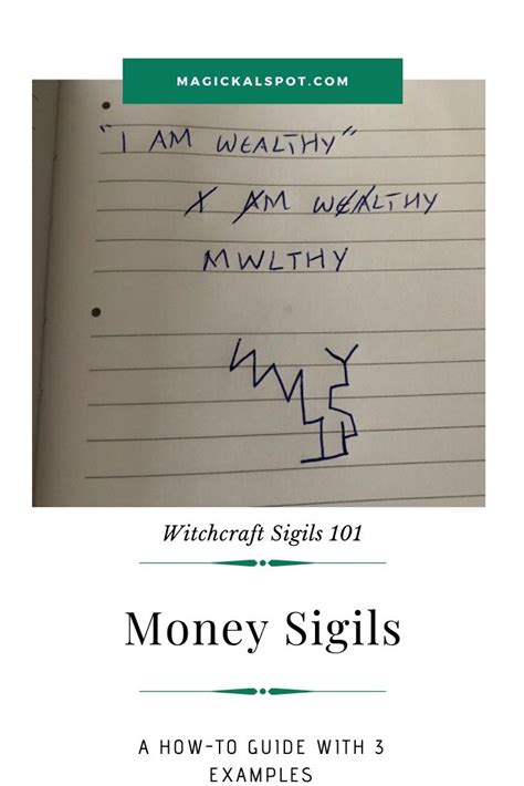 5 Quick Examples Of A Money Sigil Diy Guide Sigil Sigil Magic