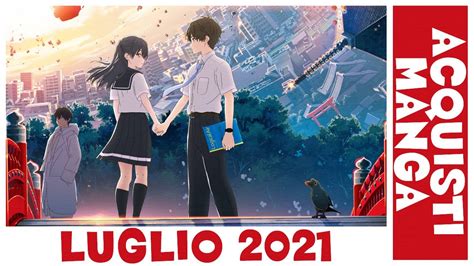 ACQUISTI MANGA Luglio 2021 Parte 2 YouTube