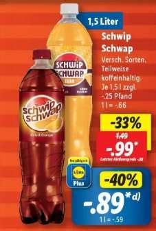 Schwip Schwap L Cola Orange Zero Bei Lidl Mydealz