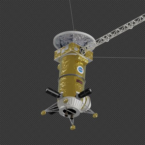 Uranus Orbiter And Probe 3d Model Cgtrader