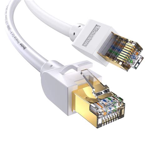 Jeavdarn Cable Ethernet Cat 8 Cable De Red Con Conector RJ45 40Gbps