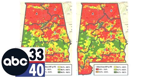 How new congressional district maps could look for Alabama - YouTube