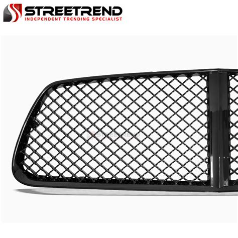 For Dodge Charger Sport Mesh Front Bumper Hood Grill Grille