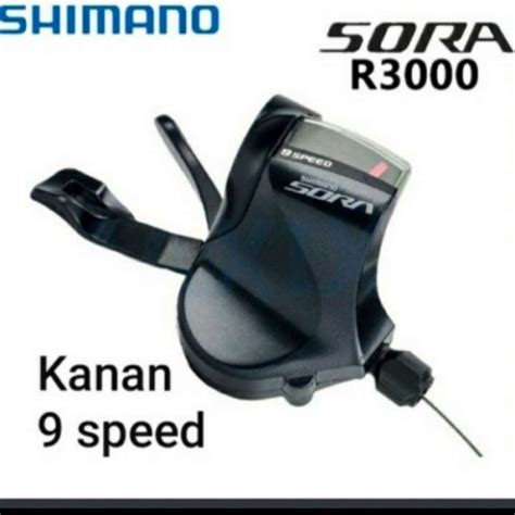 Jual Shifter Flat Bar Sora 9sp R3000 Kanan Saja Shimano Original Di