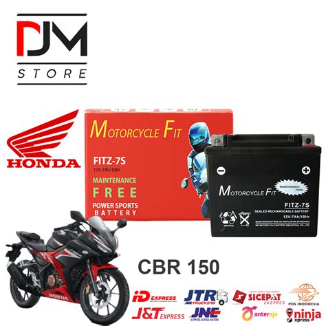 Aki Motor Honda Cbr Megapro New Sonic R Accu Motorcycle Fit