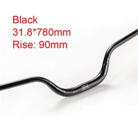 Bucklos Riser Handlebar Bike Mm Aluminum Alloy