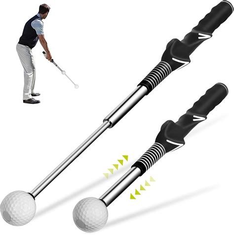 Retractable Golf Swing Aid for Golf Speed Training, Rhythm Click Golf