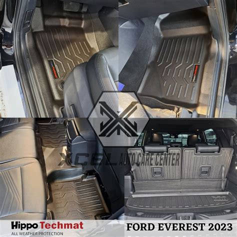 All New Ford Everest Hippo Techmat Pro Deep Dish Car Mats