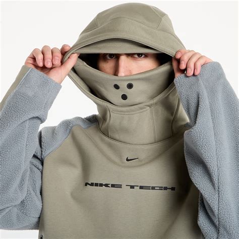 Men's hoodies Nike Tech Boreas Men's Oversized Hoodie Light Army/ Cool
