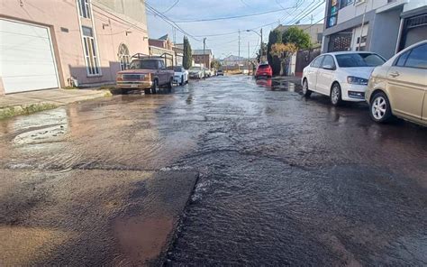 Reportan Mega Fuga De Agua En La Colonia Mirador El Heraldo De