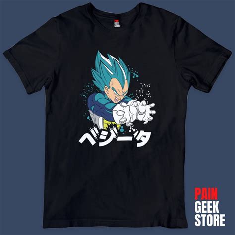 Camiseta Dragon Ball Vegeta Elo7 Produtos Especiais