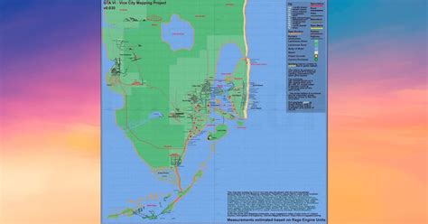 Aseguran Que La Imagen Promo De GTA 6 Esconde El Mapa Oficial Del Juego