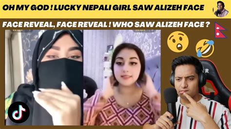 Alizeh 🥷face Reveal Lucky Nepali Sister Saw Alizeh Face Says She Is Beautiful ️ Reaction