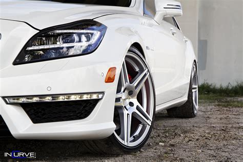 Incurve Wheels Ic S Silver On Mercedes Benz Cls Amg