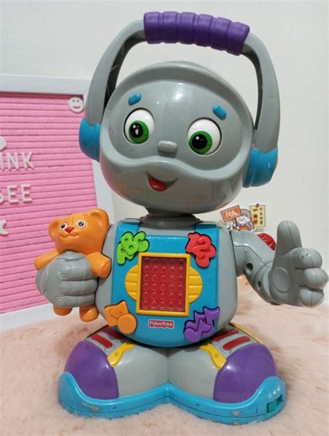 Fisher Price Toby The Totbot Educational Robot Toy Babies And Kids