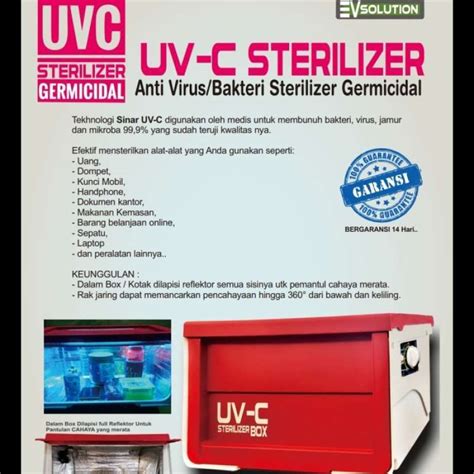 Jual Oem Uv C Sterilizer Box 2 Lampu Philips Kotak Uv C Sterilisasi