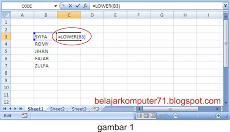 Cara Membuat Huruf Kapital Ke Kecil Di Excel Imagesee