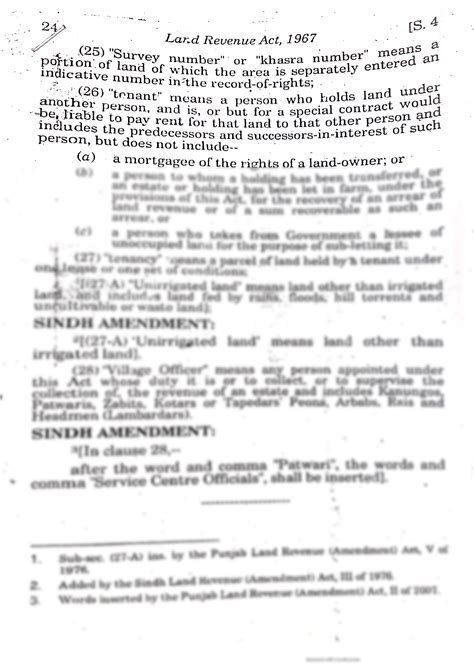 SOLUTION Land Revenue Act 1967 Studypool