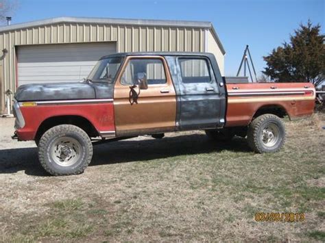 Sell New 1973 Ford 250 Four Door In Douglass Kansas United States