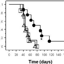 Survival of humanized NOD-SCID mice in a model of active EBV infection ...