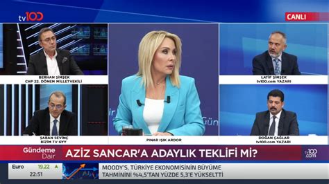 Aziz Sancar hangi partinin cumhurbaşkanı adayı olacak tv100 yazarı