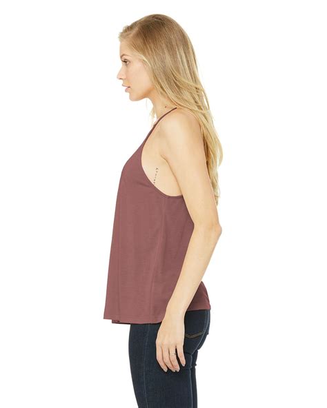 Bella Canvas Bc8809 Womens Flowy High Neck Tank