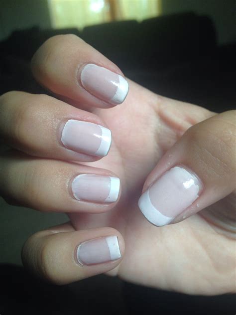 French Tip Nail Designs French Nails Nail Art Finger Nails French