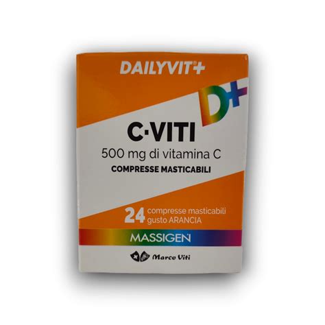 Marco Viti Massigen Dailyvit C Integratore Di Vitamina C Compresse