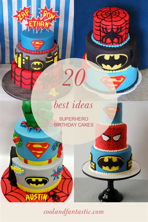 20 Best Ideas Superhero Birthday Cakes - Home, Family, Style and Art Ideas