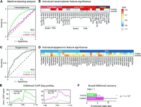 Machine Learning Analyses Reveal Distinct Transcriptomic And Epigenomic