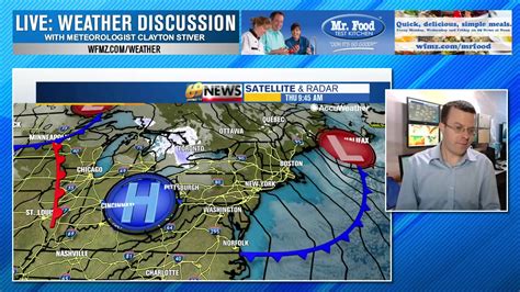 WFMZ - Thursday morning Facebook Live Weather Discussion...