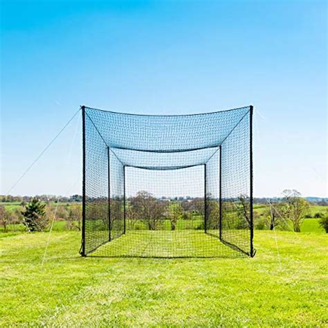 35' Ultimate Baseball Batting Cage [Net & Poles Package] - #42 Heavy ...