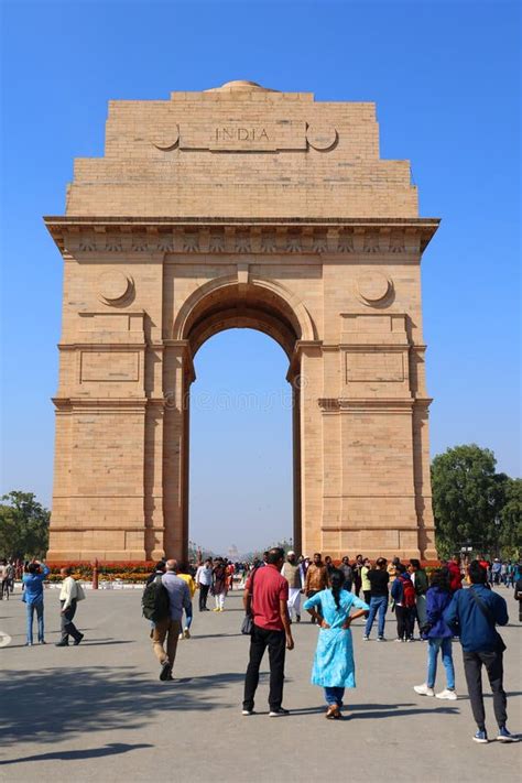 India Gate or All India War Memorial is a War Memorial Editorial Image ...